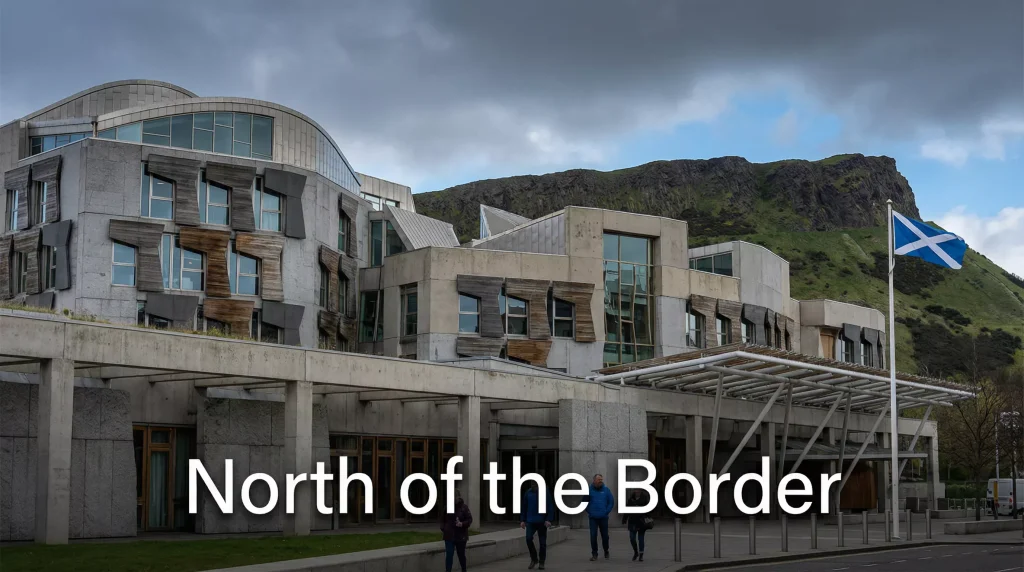The Scottish Parliament building in Edinburgh where the greyhound racing ban bill was introduced